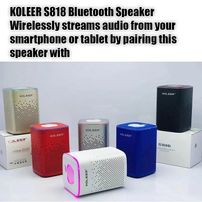 Koleer S818 Bluetooth Speaker