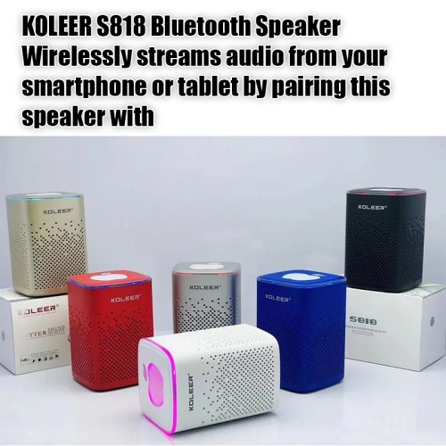 Koleer S818 Bluetooth Speaker