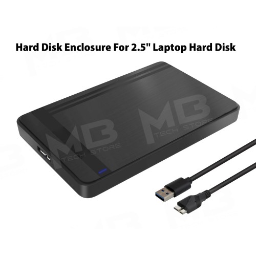 External Hard Disk Enclosure For 2.5" HDD SATA to USB 3.0