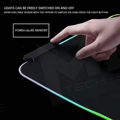 RGB Gaming Mouse Pad with Soft Led