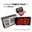 Digital Clock DS-3699L Red