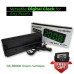 Digital Clock S-3806M Green numbers