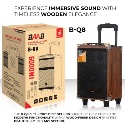 B-Q8 Karaoke Speaker